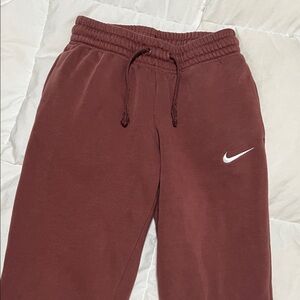 Nike Burgundy Sweatpants